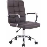 Bürostuhl Deli Pro Kunstleder braun Bürostuhl Deli Pro Kunstleder braun von CLP