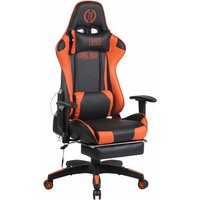 CLP - Gaming Bürostuhl Turbo xfm Kunstleder schwarz/orange von CLP