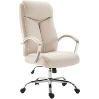 Bürostuhl xl Vaud Stoff creme von CLP