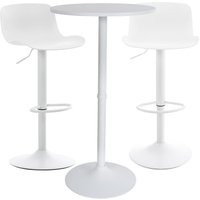 CLP - 2er Bartisch Set Medora weiß von CLP