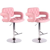 CLP - 2er Set Barhocker Dublin pink CLP - 2er Set Barhocker Dublin pink von CLP