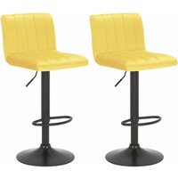 CLP - 2er Set Barhocker Jamie Samt gelb CLP - 2er Set Barhocker Jamie Samt gelb von CLP