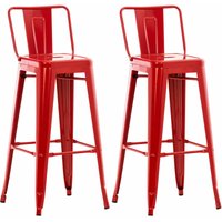 2er Set Barhocker Mason rot 2er Set Barhocker Mason rot von CLP