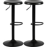 2er Set Barhocker Williston schwarz 2er Set Barhocker Williston schwarz von CLP