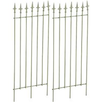 CLP - 2er Set Rankgitter Elisa 100 x 50 cm antik-grün CLP - 2er Set Rankgitter Elisa 100 x 50 cm antik-grün von CLP