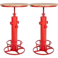 CLP - 2er Set Stehtische Ruhr rot CLP - 2er Set Stehtische Ruhr rot von CLP