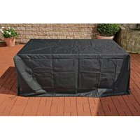 CLP - Abdeckhaube 240x200x70 cm Bilbao big schwarz von CLP