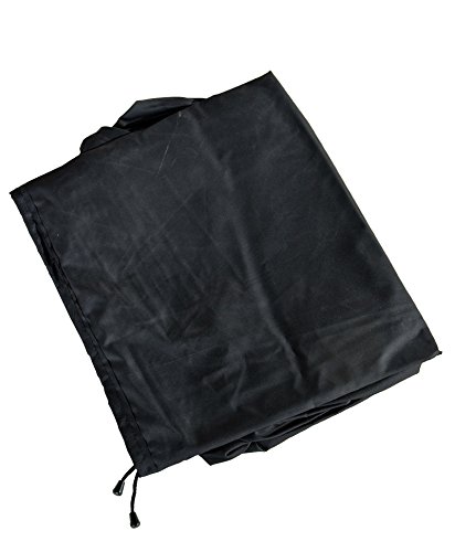 CLP Abdeckhaube Für Gartenliege I wasserdichte Schutzhülle I UV-Beständig I 200 X 75 X 37 cm, Farbe:schwarz von CLP