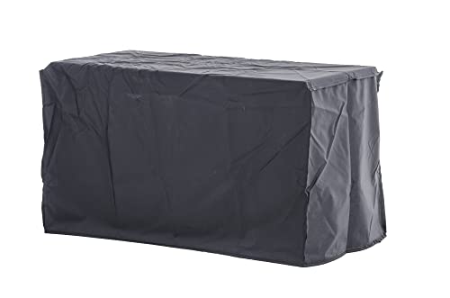 CLP Abdeckhaube Für Gartenmöbel I wasserdichte Schutzhülle I UV-Beständig I 175 X 86 X 116 cm, Farbe:schwarz von CLP