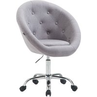 Arbeitshocker London V2 Stoff grau Arbeitshocker London V2 Stoff grau von CLP