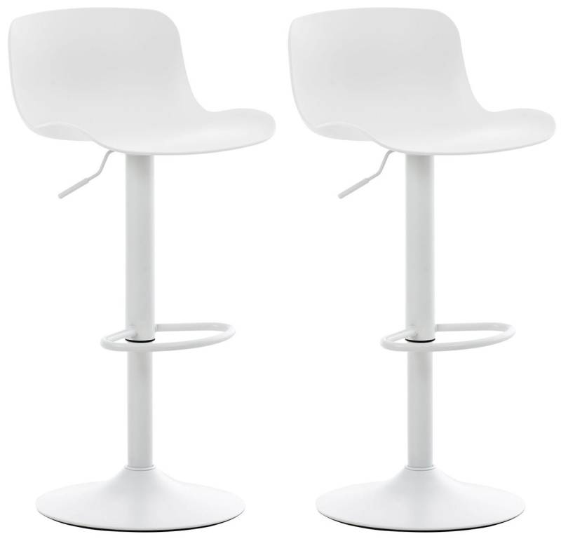 CLP Barhocker Almada (2er Set, 2 St., 2er), drehbar und höhenverstellbar. von CLP