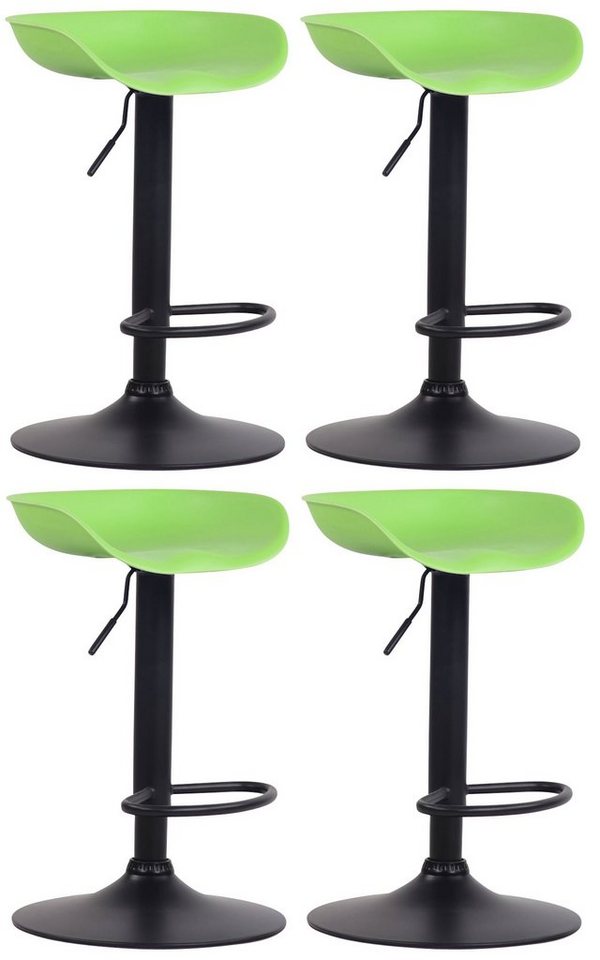 CLP Barhocker Anaheim Kunststoff (4er Set, 4 St., 4er), höhenverstell-& drehbar von CLP