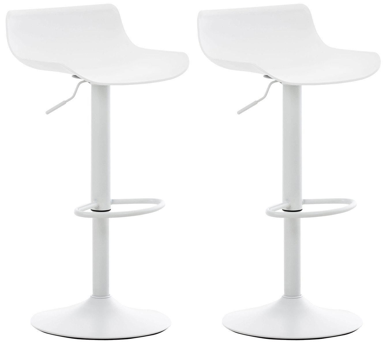 CLP Barhocker Aveiro (2er Set, 2 St., 2er), höhenverstellbar und drehbar von CLP