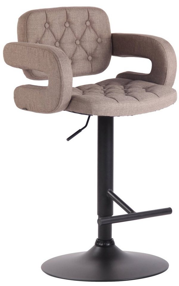 CLP Barhocker Barhocker Dublin STOFF schwarz von CLP