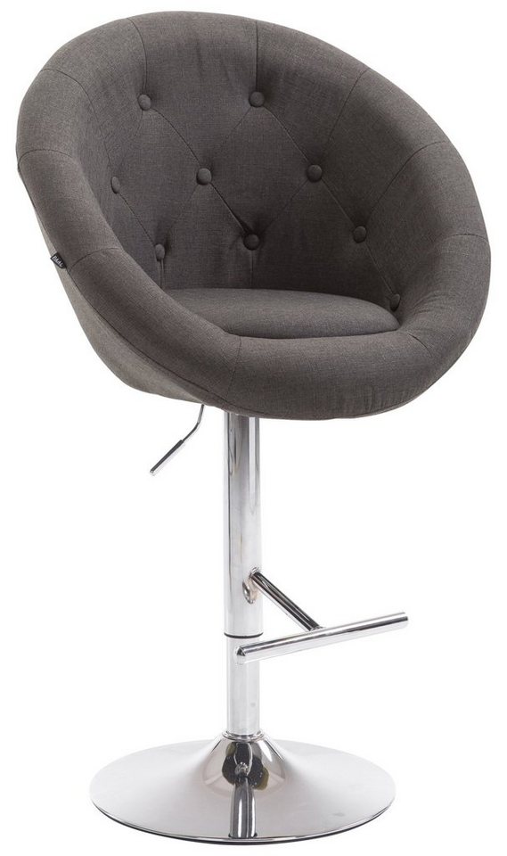 CLP Barhocker Barhocker London V2 Stoff chrom von CLP