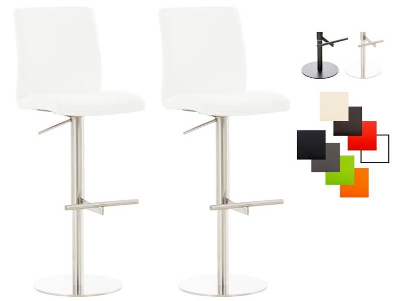 CLP Barhocker Cadiz Kunstleder (2er Set, 2 St., 2er), mit Fußstütze von CLP