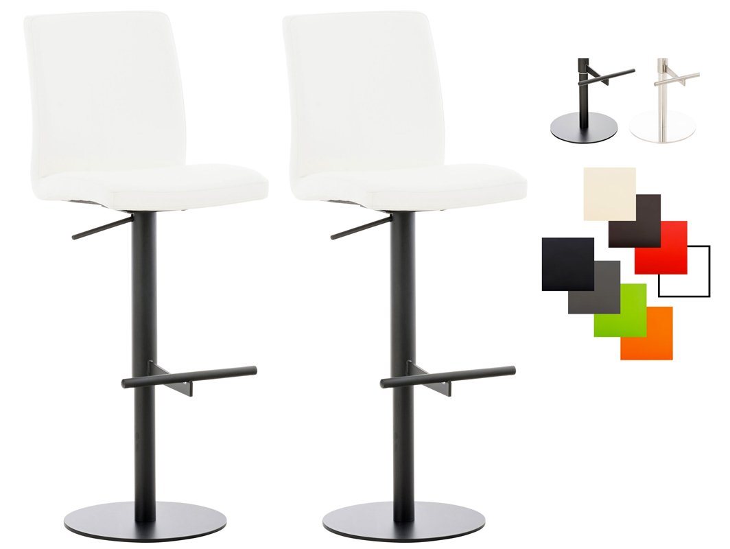 CLP Barhocker Cadiz Kunstleder (2er Set, 2 St., 2er), mit Fußstütze von CLP
