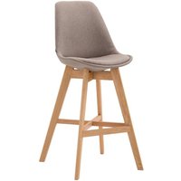 CLP - Barhocker Cannes Stoff taupe natura von CLP