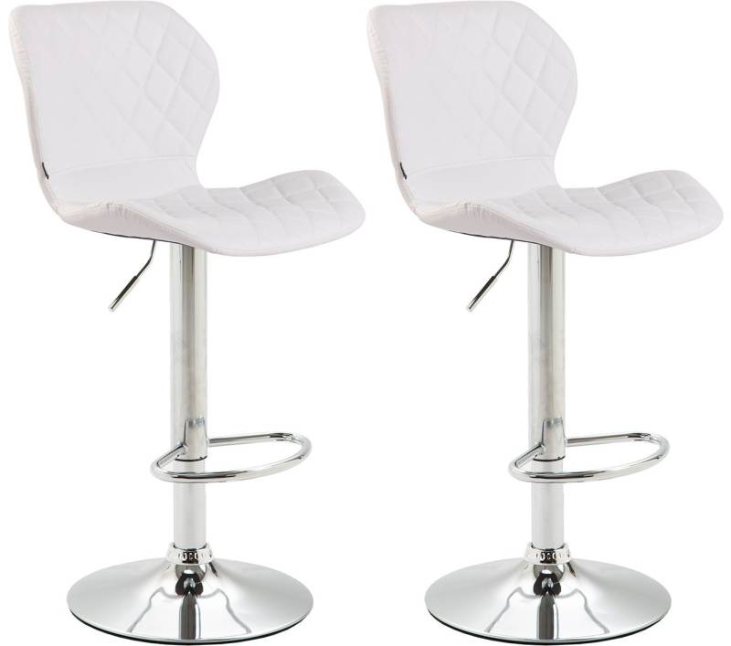 CLP Barhocker Cork Kunstleder (2er Set, 2 St., 2er), höhenverstell- & drehbar von CLP