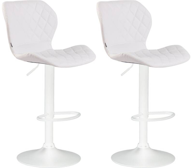 CLP Barhocker Cork Kunstleder (2er Set, 2 St., 2er), höhenverstell- & drehbar von CLP