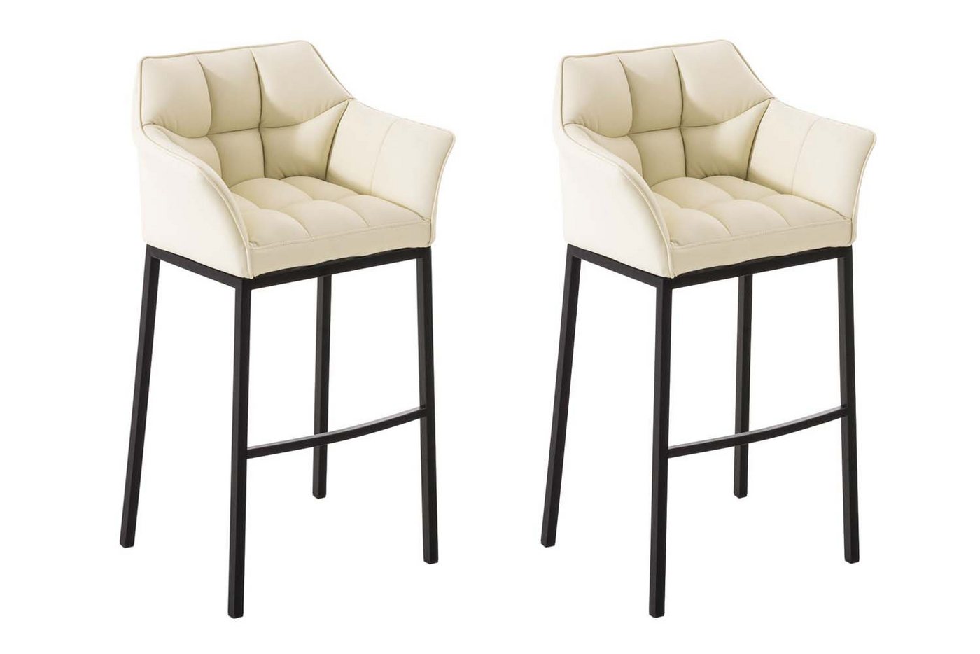 CLP Barhocker Damaso Kunstleder (2er Set, 2 St., 2er), Kunstleder, bis 240 kg von CLP