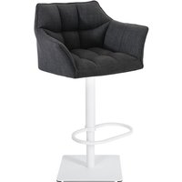 CLP - Barhocker Damaso Stoffbezug dunkelgrau weiß CLP - Barhocker Damaso Stoffbezug dunkelgrau weiß von CLP