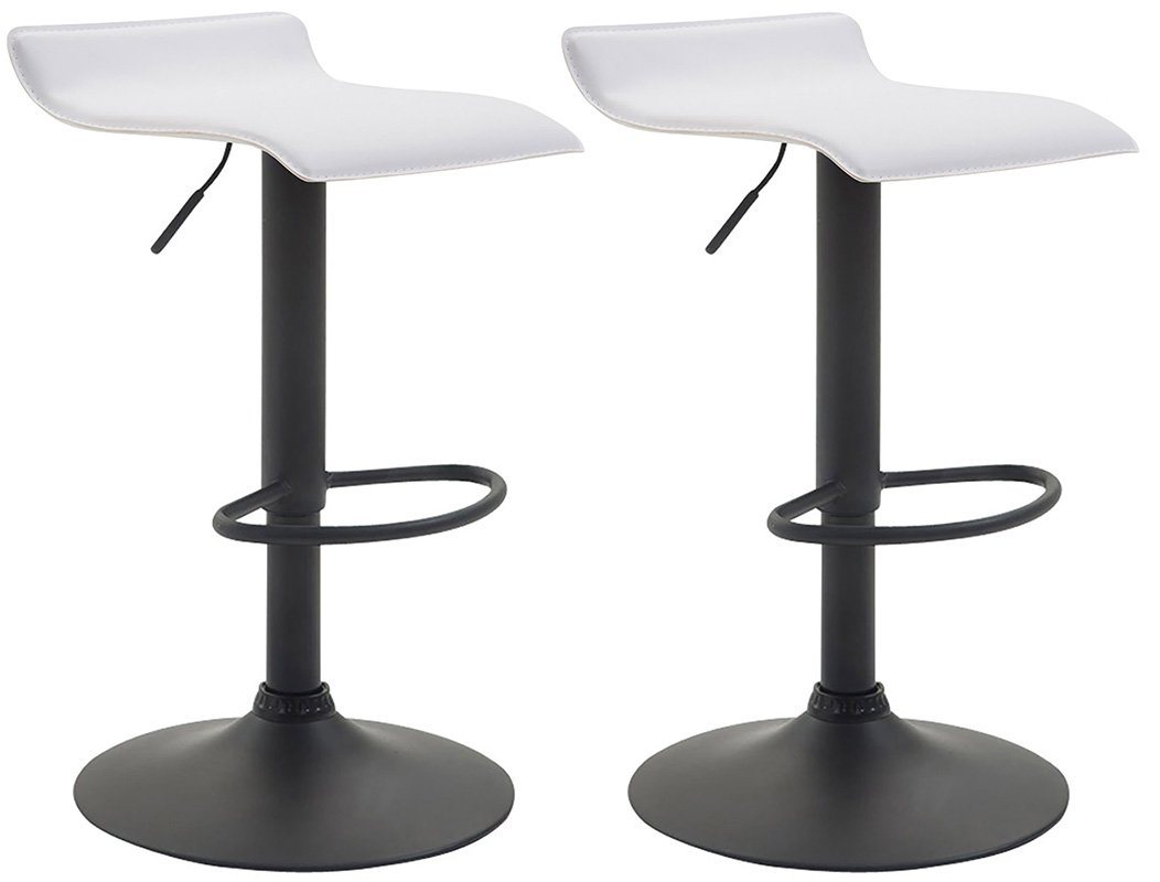 CLP Barhocker Dyn V2 Kunstleder (2er Set, 2 St., 2er), höhenverstell- & drehbar von CLP