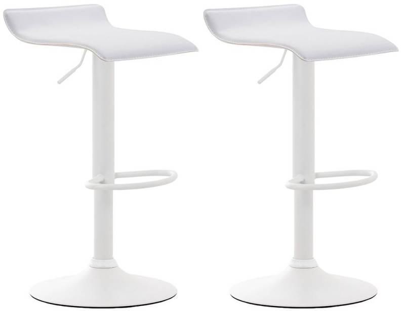 CLP Barhocker Dyn V2 Kunstleder (2er Set, 2 St., 2er), höhenverstell- & drehbar von CLP
