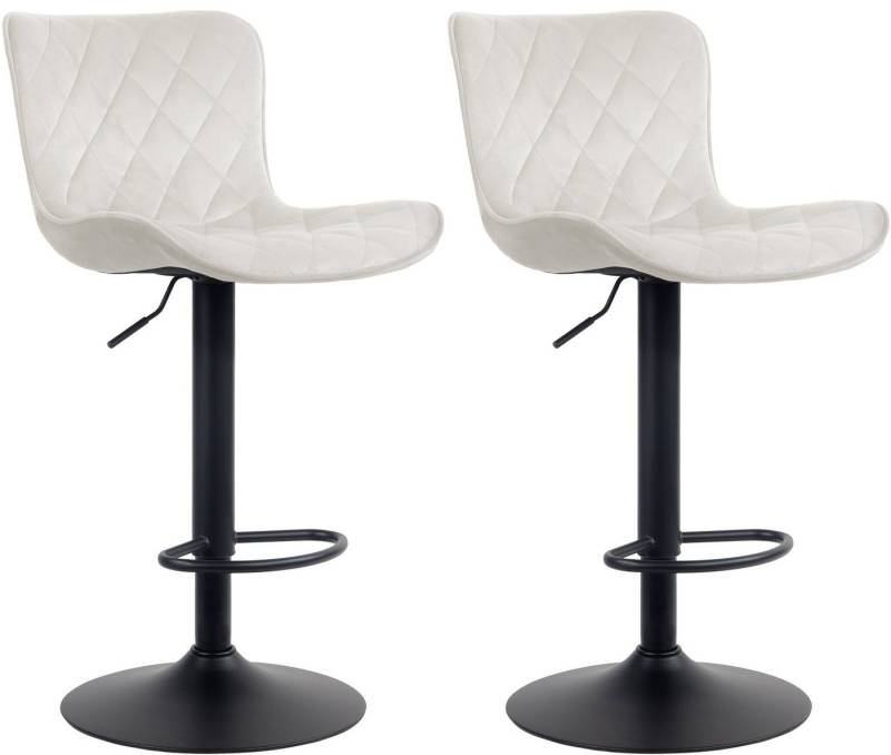 CLP Barhocker Emma (2er Set, 2 St., 2er), mit Fußstütze, höhenverstellbar von CLP