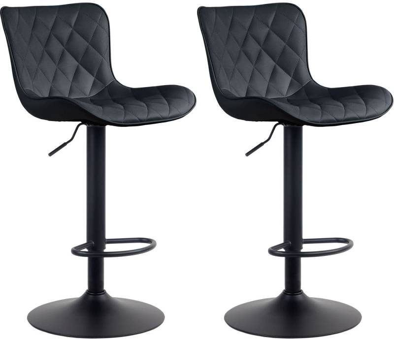 CLP Barhocker Emma (2er Set, 2 St., 2er), mit Fußstütze, höhenverstellbar von CLP