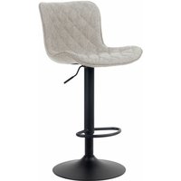 Barhocker Emma taupe Stoff Barhocker Emma taupe Stoff von CLP