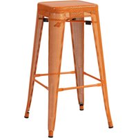 Barhocker Fletcher orange von CLP