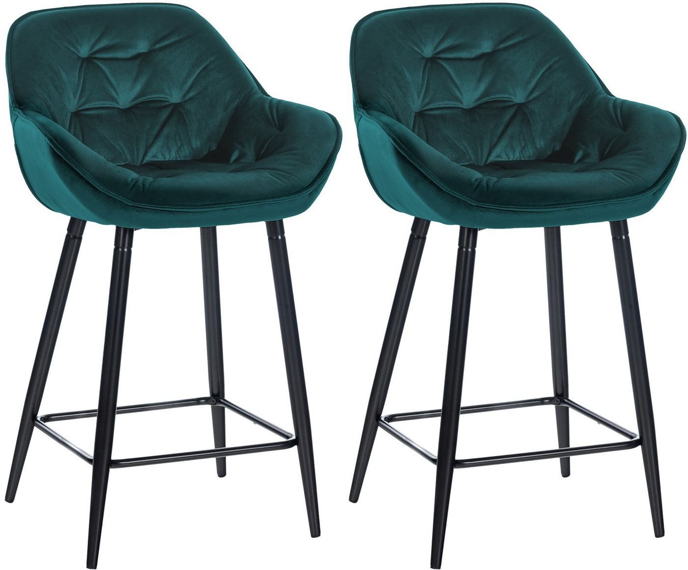 CLP Barhocker Gibson (2er Set, 2 St., 2er), Sitzhöhe 76 cm von CLP
