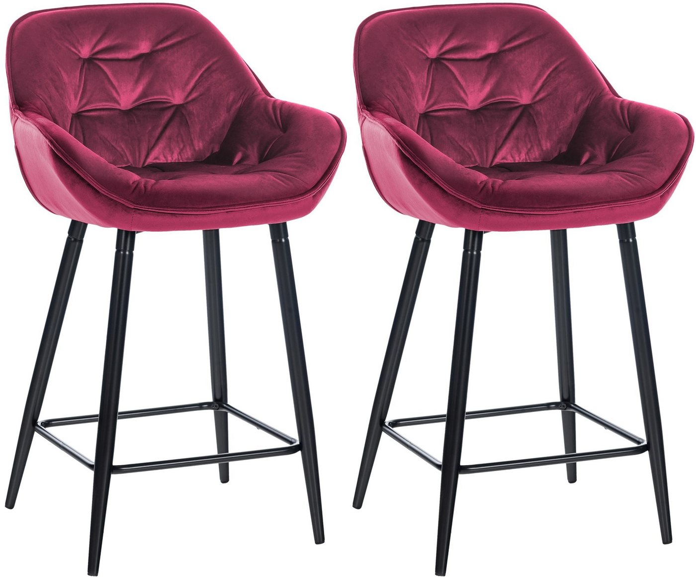 CLP Barhocker Gibson (2er Set, 2 St., 2er), Sitzhöhe 76 cm von CLP