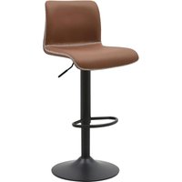 Barhocker Henchy Kunstleder braun von CLP