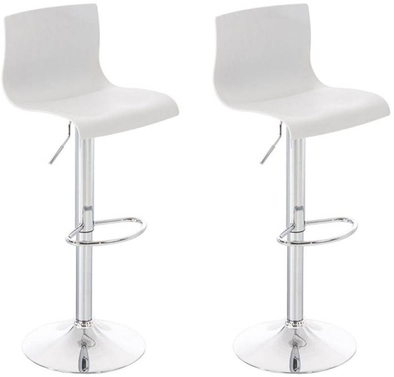 CLP Barhocker Hover Kunststoff (2er Set, 2 St., 2er), höhenverstell- & drehbar von CLP