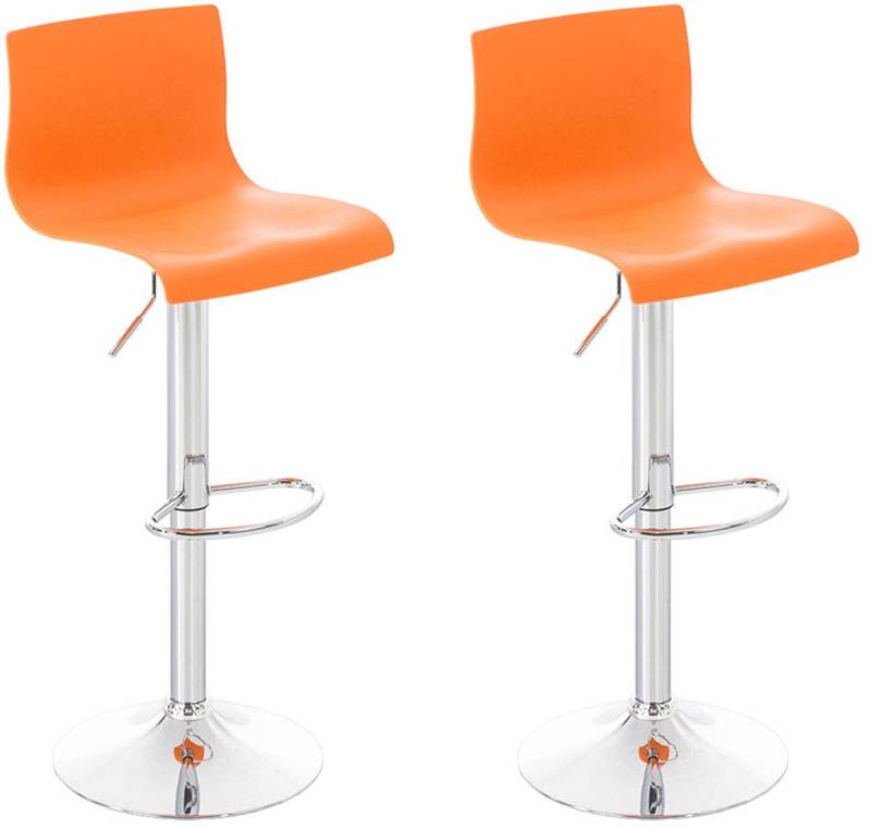 CLP Barhocker Hover Kunststoff (2er Set, 2 St., 2er), höhenverstell- & drehbar von CLP