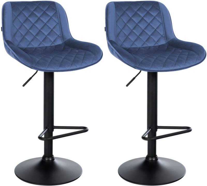 CLP Barhocker Kasson (2er Set, 2 St., 2er), mit stabilen Metallgestell von CLP