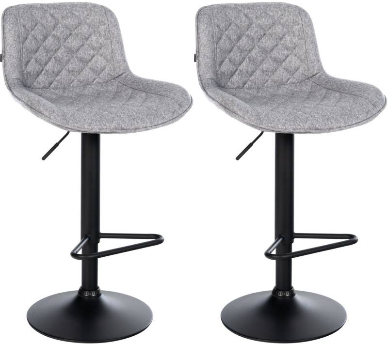 CLP Barhocker Kasson (2er Set, 2 St., 2er), mit stabilen Metallgestell von CLP