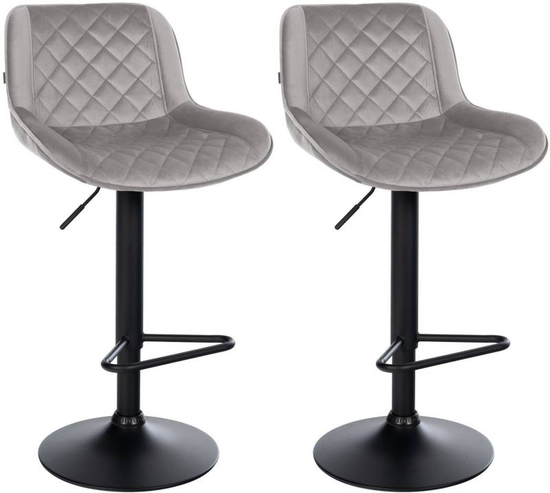 CLP Barhocker Kasson (2er Set, 2 St., 2er), mit stabilen Metallgestell von CLP