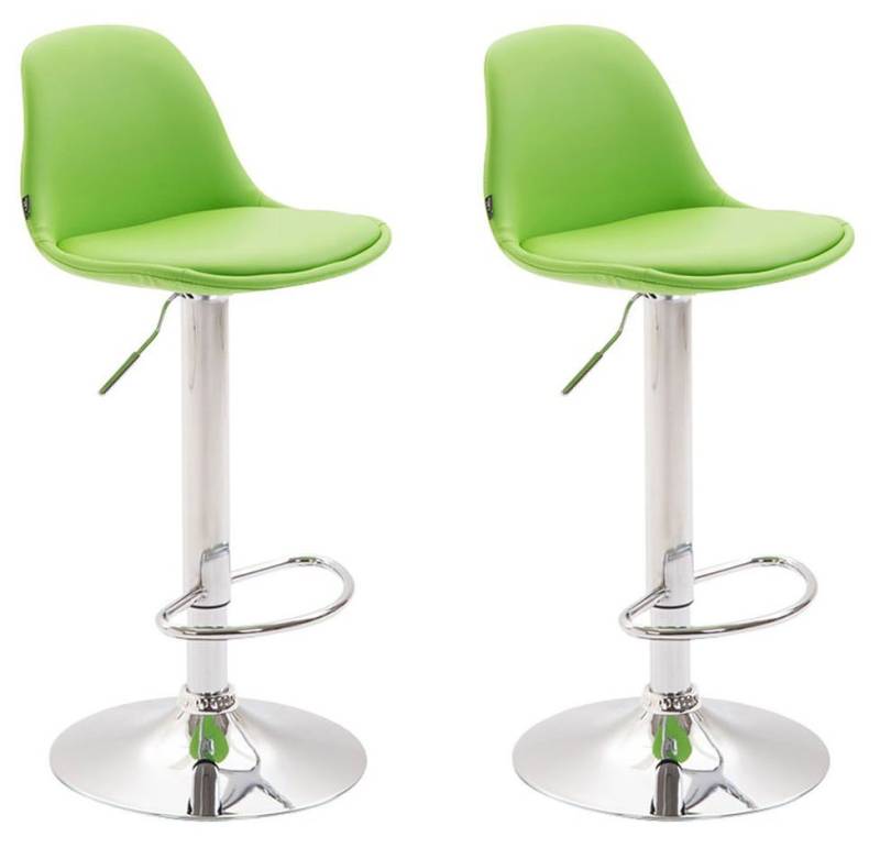 CLP Barhocker Kiel Kunstleder (2er Set, 2 St., 2er), höhenverstell- & drehbar von CLP