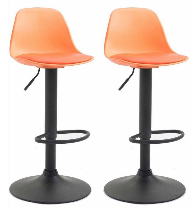 CLP Barhocker Kiel Kunststoff (2er Set, 2 St., 2er), dreh- & höhenverstellbar von CLP