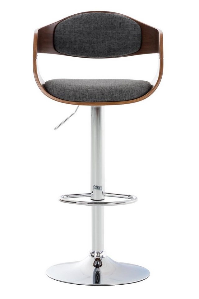 CLP Barhocker Kingston Stoff (2er Set, 2 St., 2er), drehbar, Höhenverstellung von CLP