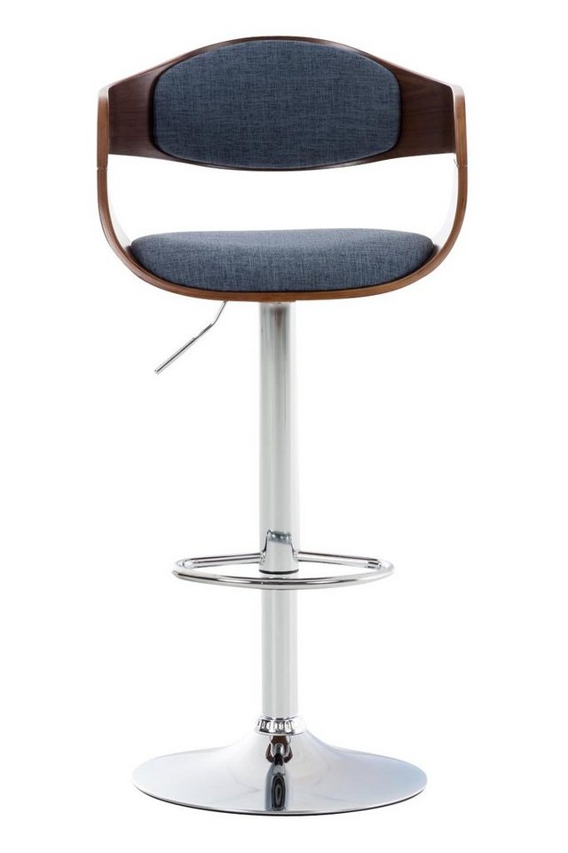 CLP Barhocker Kingston Stoff (2er Set, 2 St., 2er), drehbar, Höhenverstellung von CLP