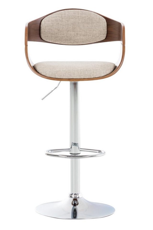 CLP Barhocker Kingston Stoff (2er Set, 2 St., 2er), drehbar, Höhenverstellung von CLP