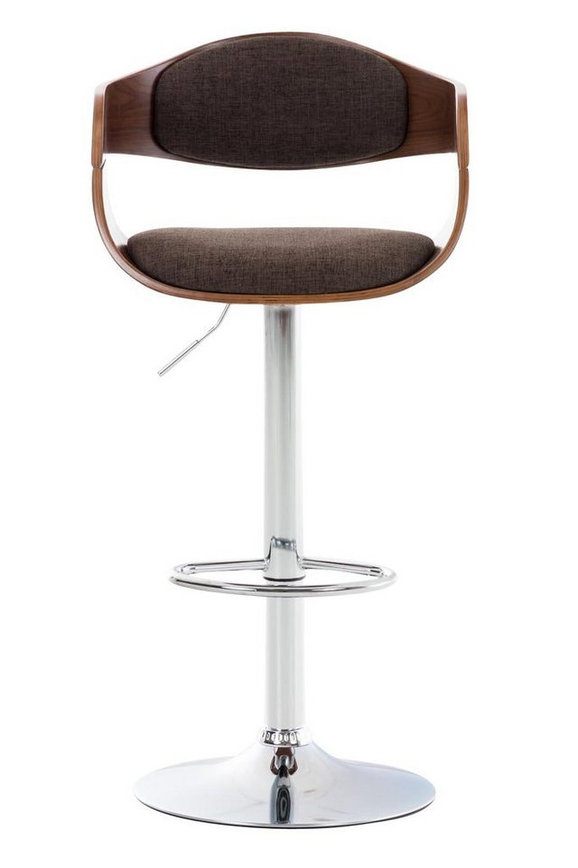 CLP Barhocker Kingston Stoff (2er Set, 2 St., 2er), drehbar, Höhenverstellung von CLP
