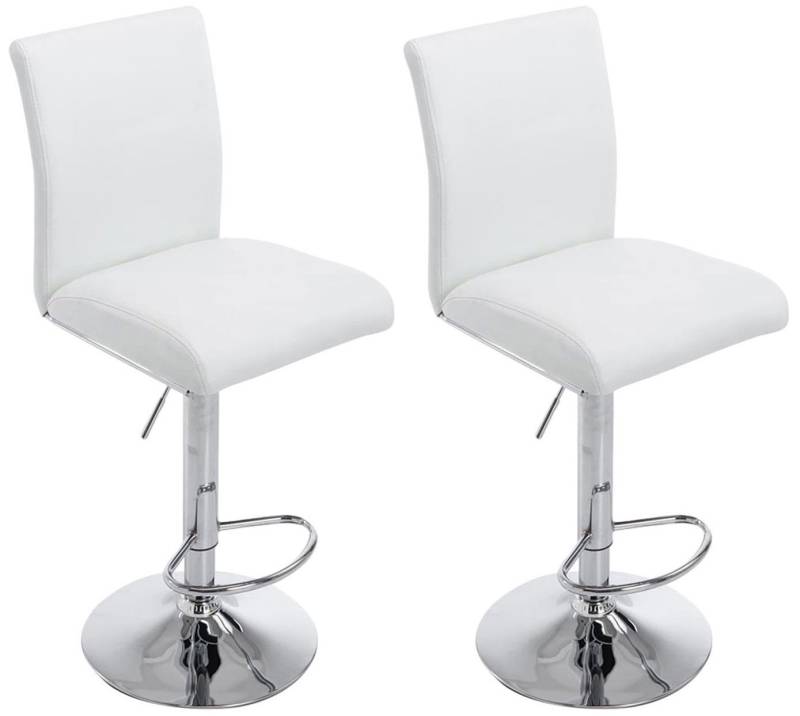 CLP Barhocker Köln Kunstleder (2er Set, 2 St., 2er), dreh- und höhenverstellbar von CLP