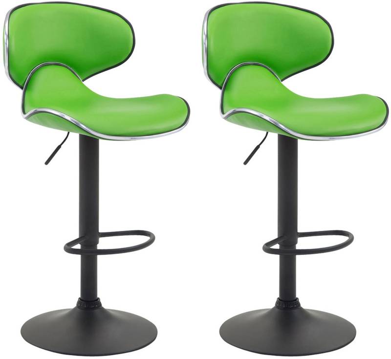 CLP Barhocker Las Vegas V2 Kunstleder (2er Set, 2 St., 2er), mit Fußstütze von CLP