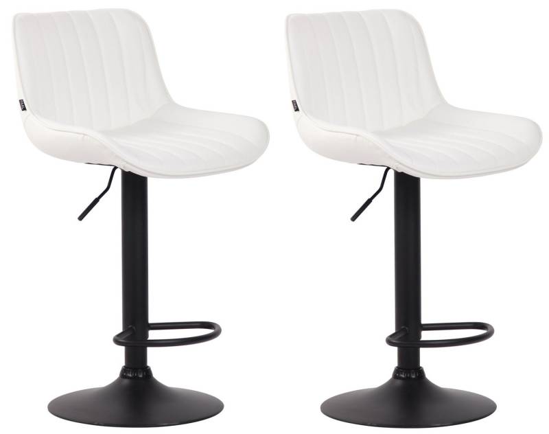 CLP Barhocker Lentini Kunstleder (2er Set, 2 St., 2er), höhenverstellbar von CLP