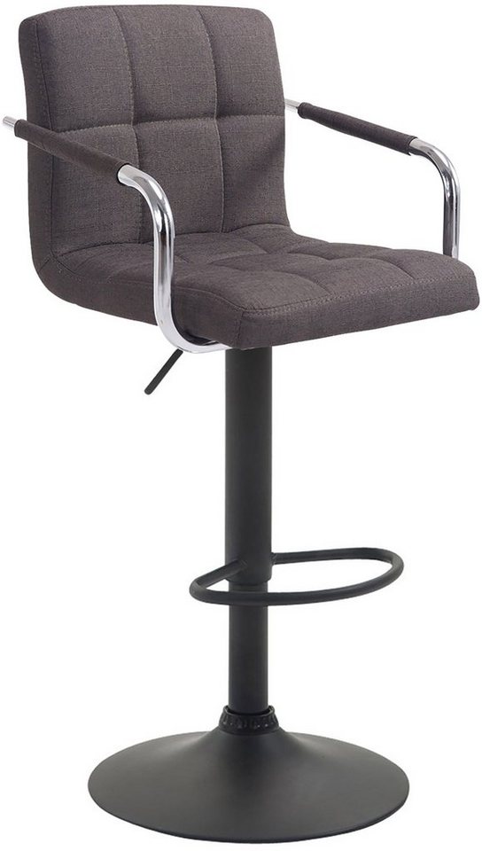 CLP Barhocker Lucy V2 Stoff (2er Set, 2 St., 2er), höhenverstellbar und drehbar von CLP